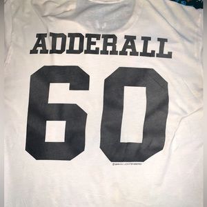 Rare Brian Lichtenberg BLTEE BRIX ADDERALL #60 T-shirt Mens Large!